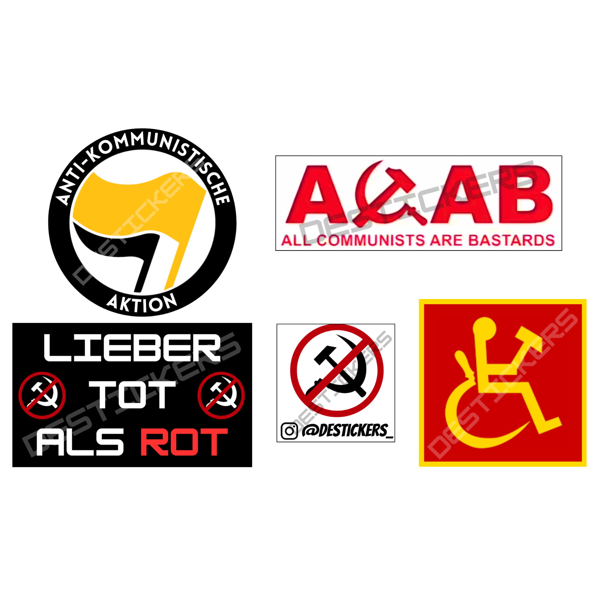 Deutsche Anti-Kommunist Misch Paket (100+10)