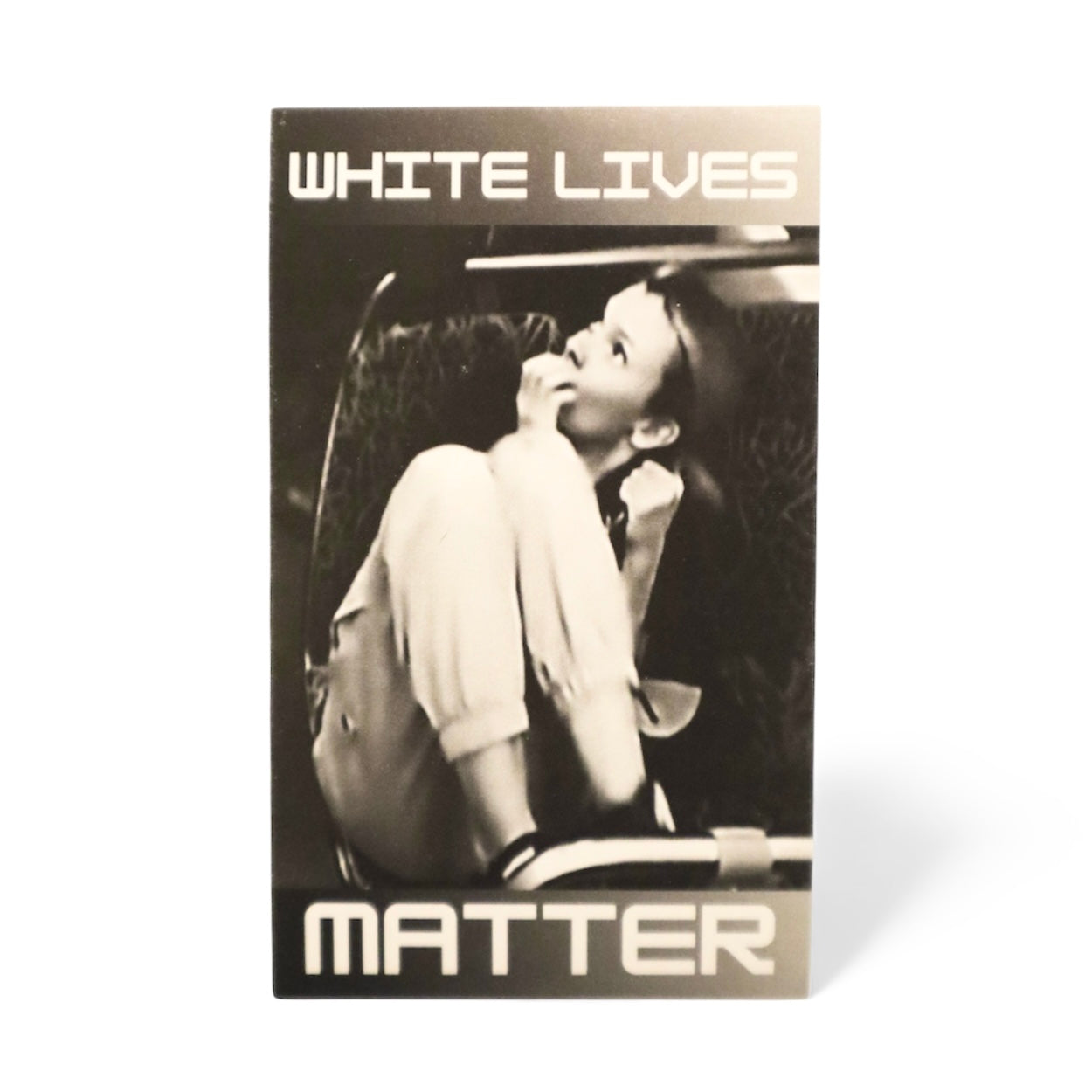 50 White Lives Matter Aufkleber 6 x 10 cm